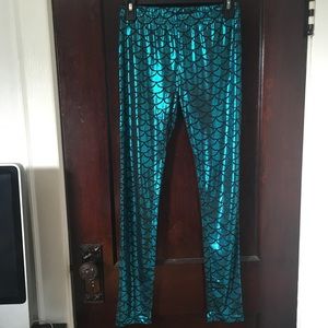 Mermaid Leggings - Halloween Costume
